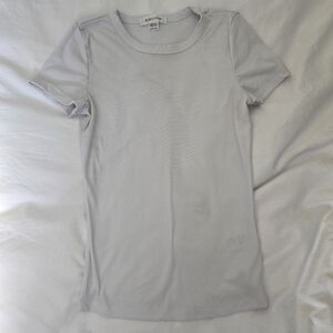 Rebel Sugar Classic White Short Sleeve Tee